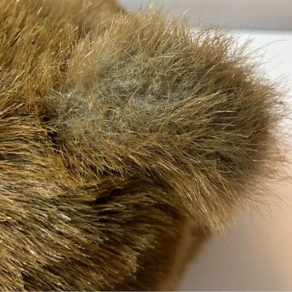 24K Polar Puff Special Effects 5718 Deedee Brown Bear 13" Plush Bow Ear Tag 1989 - Picture 7 of 16